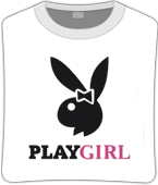 Футболка unisex с принтом «PLAY-GIRL», фото 1