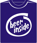 Футболка unisex с принтом «Beer inside»
