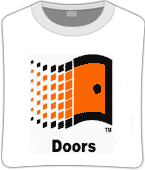 Футболка unisex с принтом «Doors», фото 1