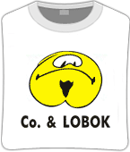 Футболка unisex с принтом «Co.-&-LOBOK», фото 1