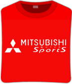 Футболка unisex с принтом «Mitsubishi sport», фото 1