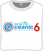 Футболка unisex с принтом «Oceanic6», фото 1