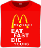 Футболка unisex с принтом «McDonalds»
