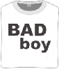 Футболка unisex с принтом «Bad boy»