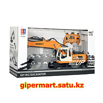 Радиоуправляемый экскаватор Double Eagle Excavator 1:16 2.4GHz, фото 2