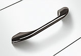 Мебельная ручка, цвет черный мат     230x27mm, фото 2