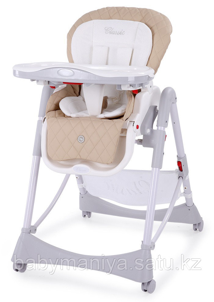 Стульчик для кормления Happy Baby William Biege