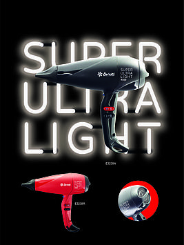 Фен Ceriotti Ultra Light 4500, 2100-2500W