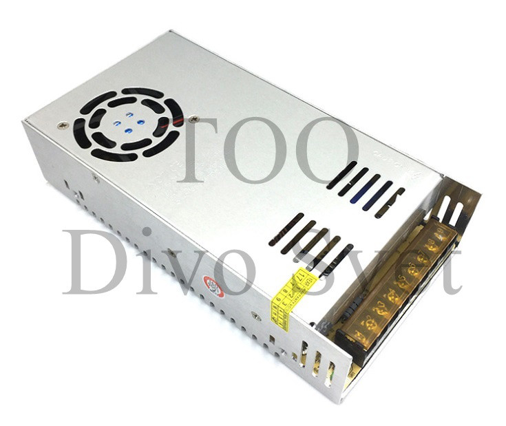 Блок питания 12V 30A 360W, открытый. Трансформатор 220В-12В, 360 Ватт. Power supply 12v, блоки питания.