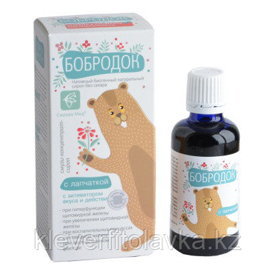 Бобродок с лапчаткой 50 мл