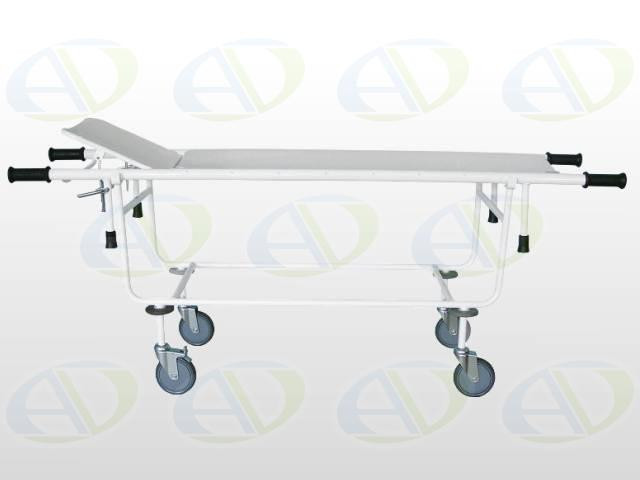 Тележка для перевозки больных со съемной панелью ТБС-01 с подголовником колёса 150 мм, 200мм