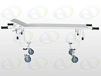 Тележка для перевозки больных со съемной панелью ТБС-01 с подголовн.колёса 150 мм. в комплекте с матрацем