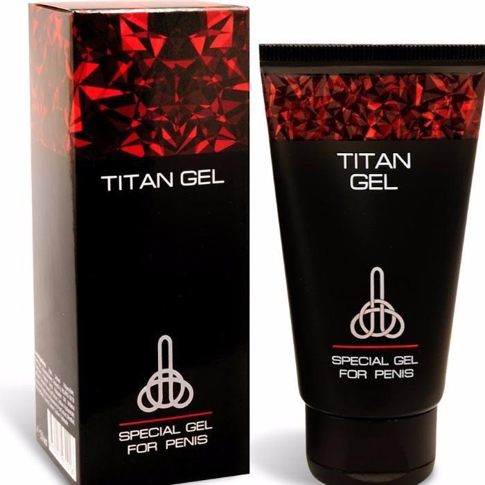 Гель для мужской силы Titan gel (50 ml). Титан гель для увеличения пениса