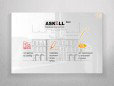 Магнитно-маркерная доска Askell Lux 120х200