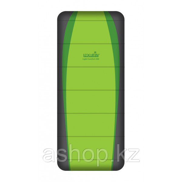 Спальный мешок трекинговый Norfin Light Comfort 200 Fishing, Форм-фактор: Одеяло, Мест: 1, Молния слева, t°(к