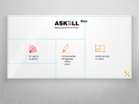 Маркерные доски с изображением Askell Size