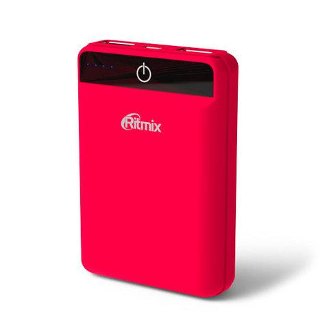 Аккумулятор внешний Powerbank RITMIX RPB-10003L {10000 мАч} (Коралловый)