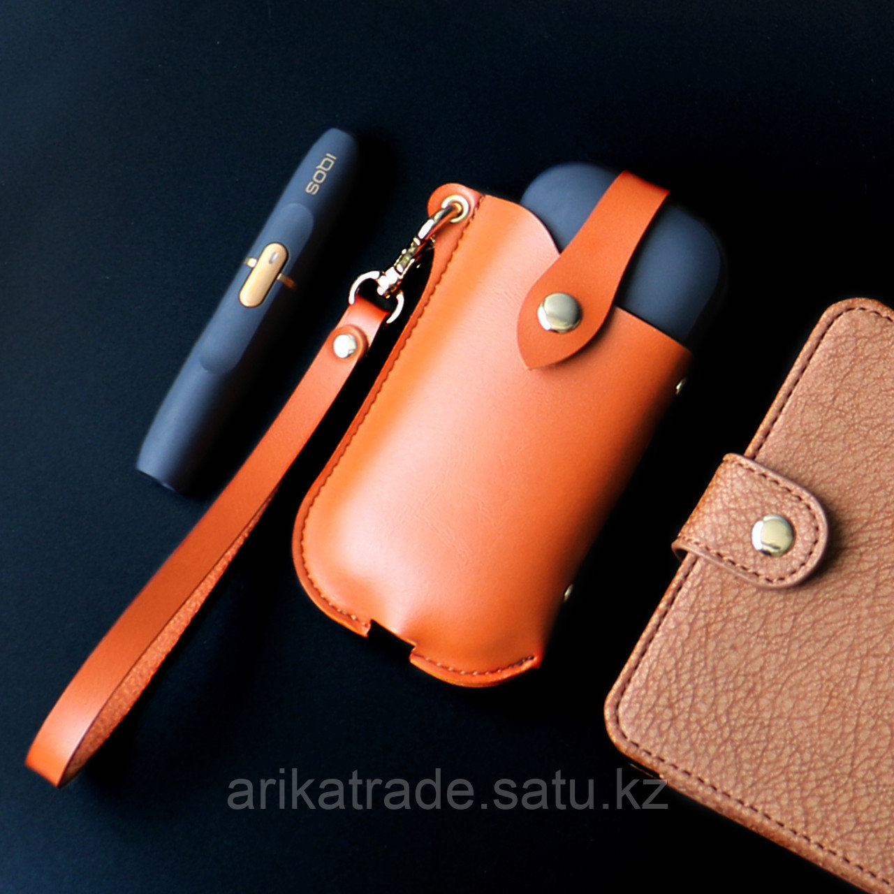 Копия Чехол для IQOS PU с карабином.