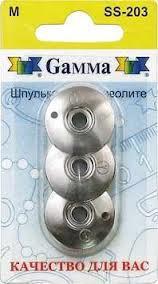 Шпулька для фриволите "Gamma" SS-203, 3 шт в блистере