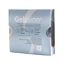 Gelminol 10 мл + 5 саше по 5 гр