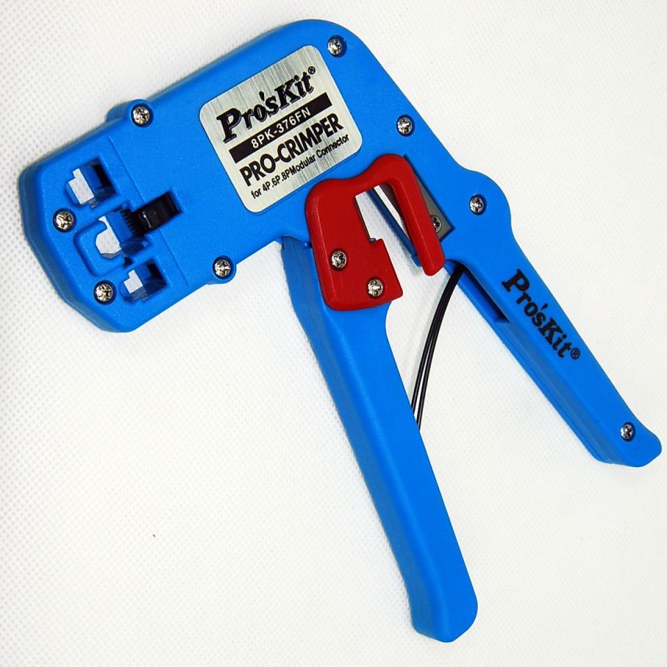 Pro'sKit 8PK-376FN Профессиональный модульныей обжимной инструмент