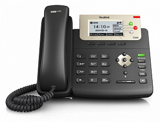 IP телефон Yealink SIP-T23G, SIP 3 линии, PoE, GigE, с БП