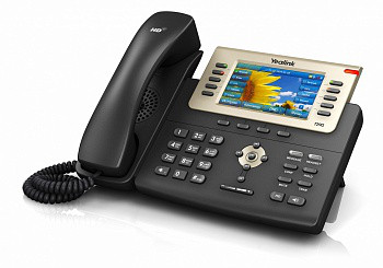 IP телефон Yealink SIP-T29G, цветной экран, SIP 16 аккаунтов, BLF, PoE, GigE, с БП
