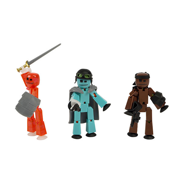 Stikbot Стикбот 3 фигурки Stikbot Off the Grid, Striker