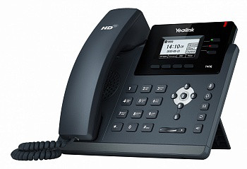 IP телефон Yealink  SIP-T40G, SIP 3 линии, BLF, PoE, без БП