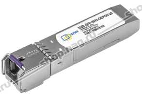 Модуль SFP WDM GEPON, дальность до 20км (32dB), Tx/Rx: 1490/1310нм