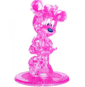 3D Crystal Puzzle Minnie Mouse, 44pcs Пазл Минни Маус, 44 детали