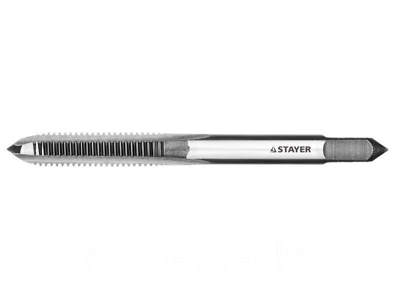 Метчик STAYER "MASTER" одинарный, для сквозных отверстий, сталь 9ХС, М5х0,8 - фото 1 - id-p55324050