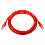 ITK Коммутационный шнур (патч-корд), кат.5Е UTP, 1,5м, красный, фото 3