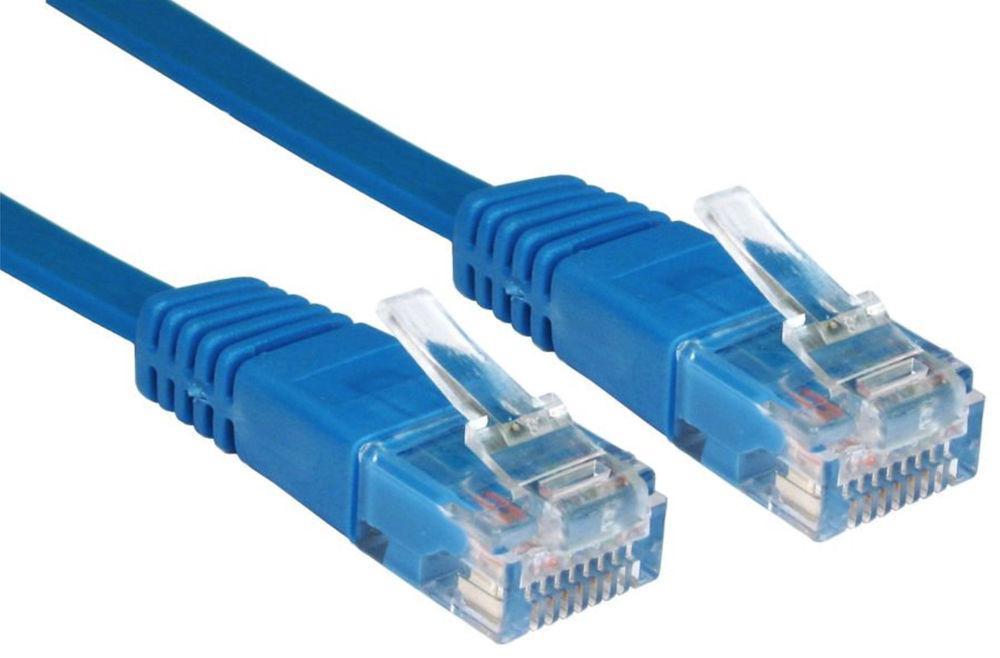 ITK Коммутационный шнур (патч-корд), кат.5Е FTP, 1,5м, синий