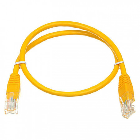 ITK Коммутационный шнур (патч-корд), кат.5Е FTP, 1,5м, желтый