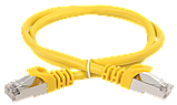 ITK Коммутационный шнур (патч-корд), кат.5Е FTP, 1,5м, желтый, фото 2