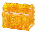 3D Crystal Puzzle Treasure - Box, 46psc Пазл Сундук , 46 деталей, фото 3