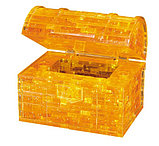 3D Crystal Puzzle Treasure - Box, 46psc Пазл Сундук , 46 деталей, фото 4