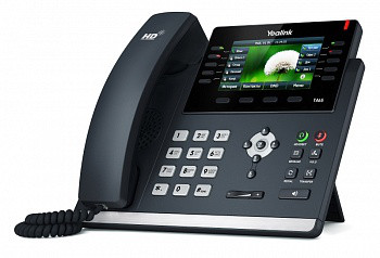 IP телефон Yealink  SIP-T46S ,цветной экран,16 SIP аккаунтов, BLF, PoE, GigE, без БП