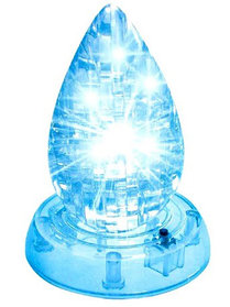 3D Crystal Puzzle With Flash, 25pcs Пазл Капля с подсветкой, 25 деталей