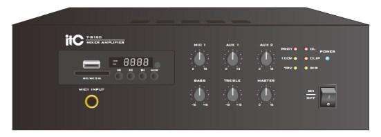 ITC-Audio T-B120 Мини микшерный усилитель