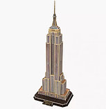 3D Puzzle LingLeSi Empire State Building, 23pcs Пазл Эмпайр Стейт Билдинг, 23 детали, фото 3