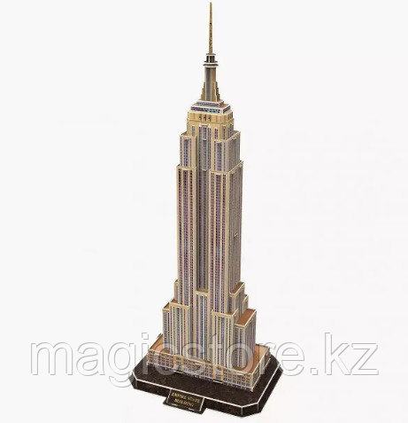 3D Puzzle LingLeSi Empire State Building, 23pcs Пазл Эмпайр Стейт Билдинг, 23 детали - фото 3 - id-p51627916