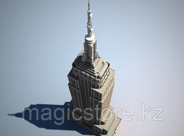 3D Puzzle LingLeSi Empire State Building, 23pcs Пазл Эмпайр Стейт Билдинг, 23 детали - фото 4 - id-p51627916