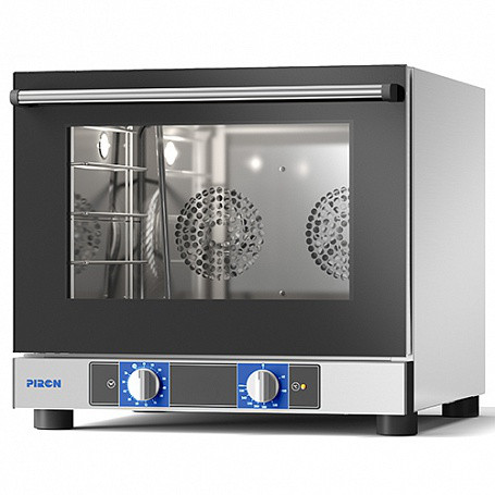Печь конвекционная PIRON PF5004F (4 противня 480х345, 3,3 кВт, 600x600x540)