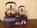 Набор чайников Vicalina, 3 + 1 литр, фото 2