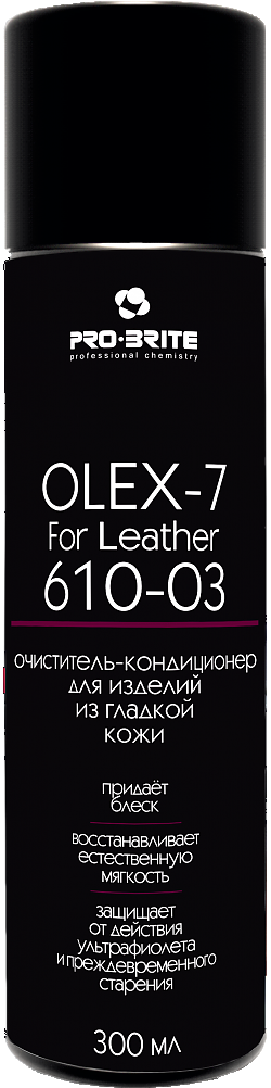Очиститель-кондиционер для изделий из гладкой кожи Olex-7 For Leather - фото 1 - id-p55340514