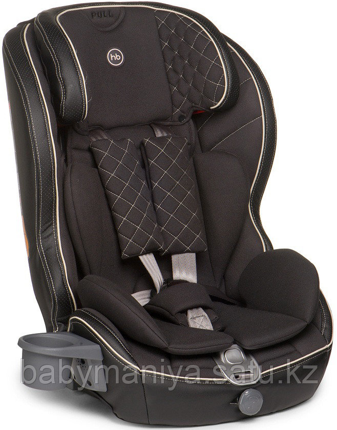 Автокресло Happy Baby 9-36 кг Mustang Isofix Black