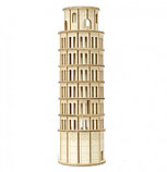 3D Puzzle LingLeSi Leaning Tower of Pisa, 8pcs Пазл Пизанская башня, 8 деталей, фото 2