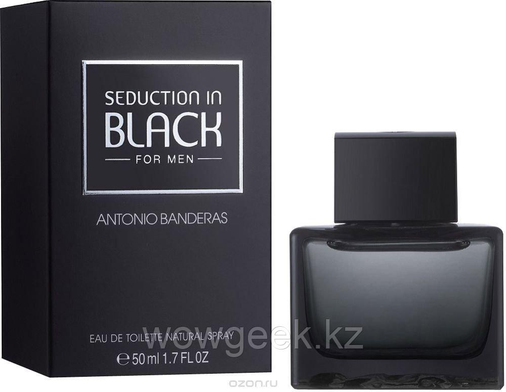 Мужской парфюм Antonio Banderas "Seduction In Black"